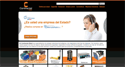 Desktop Screenshot of continentalretail.cl